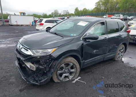 2019 Honda Cr-V Ex из США, поврежденный, VIN 5J6RW2H54KL034875